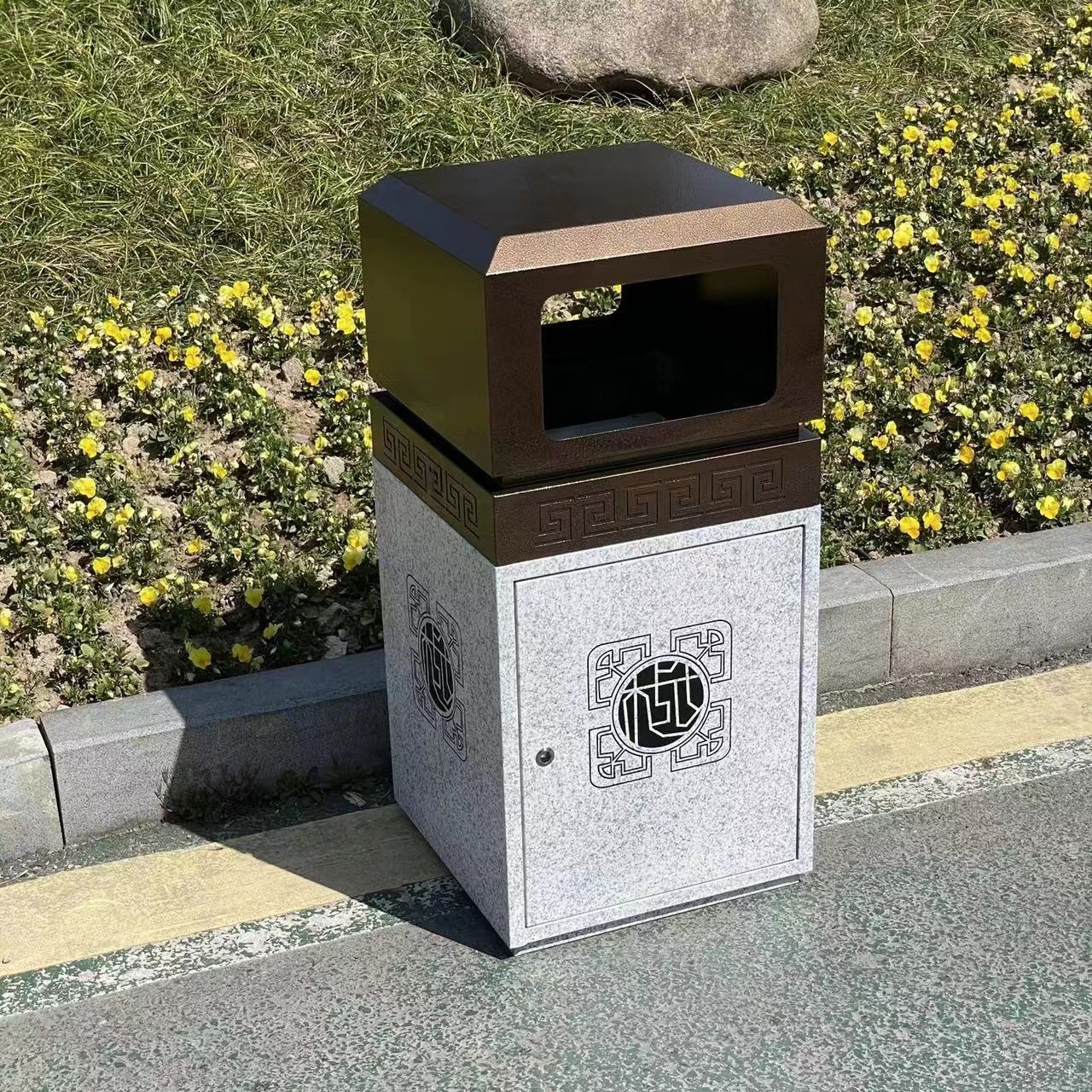 سلات ستيل مجلفن – فتحة واحدة